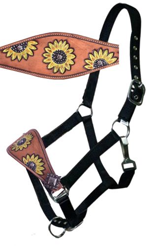 Custom Made Louis Vuitton LV Print Bronc Nose Halter