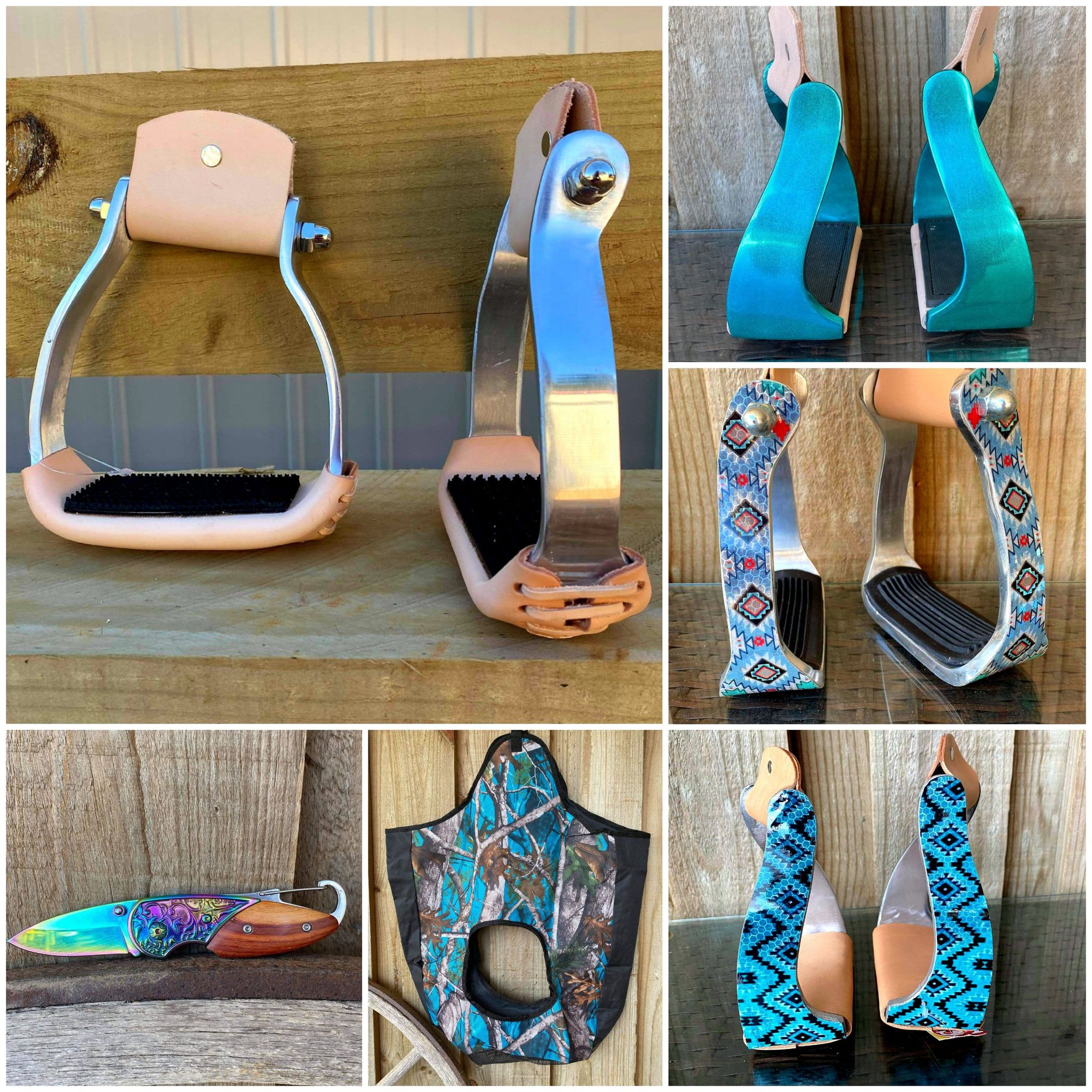 Stirrups & Saddle Pouch's