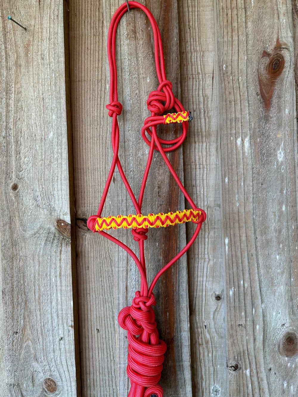 Halter  - Cowboy  Braided Rope Halter and Lead