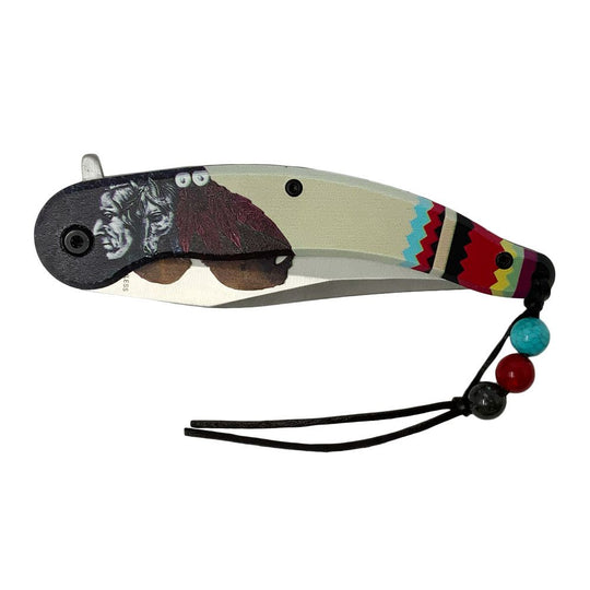 Knive - Indian Buffalo Print Pocket Knife Gift Pack