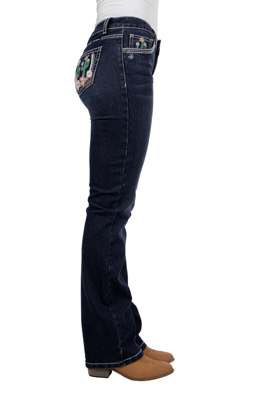 Pure Western ZOE Cactus Bootcut 34" Leg Jeans