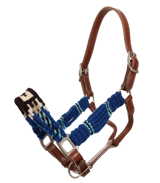 Halter -  Leather & Mohair String Halter