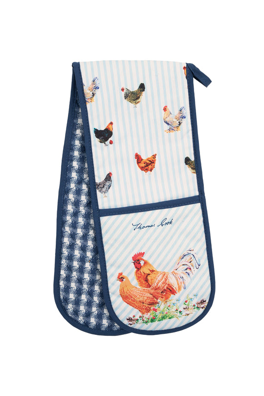 Kitchen - Thomas Cook Oven Glove - Navy Chook