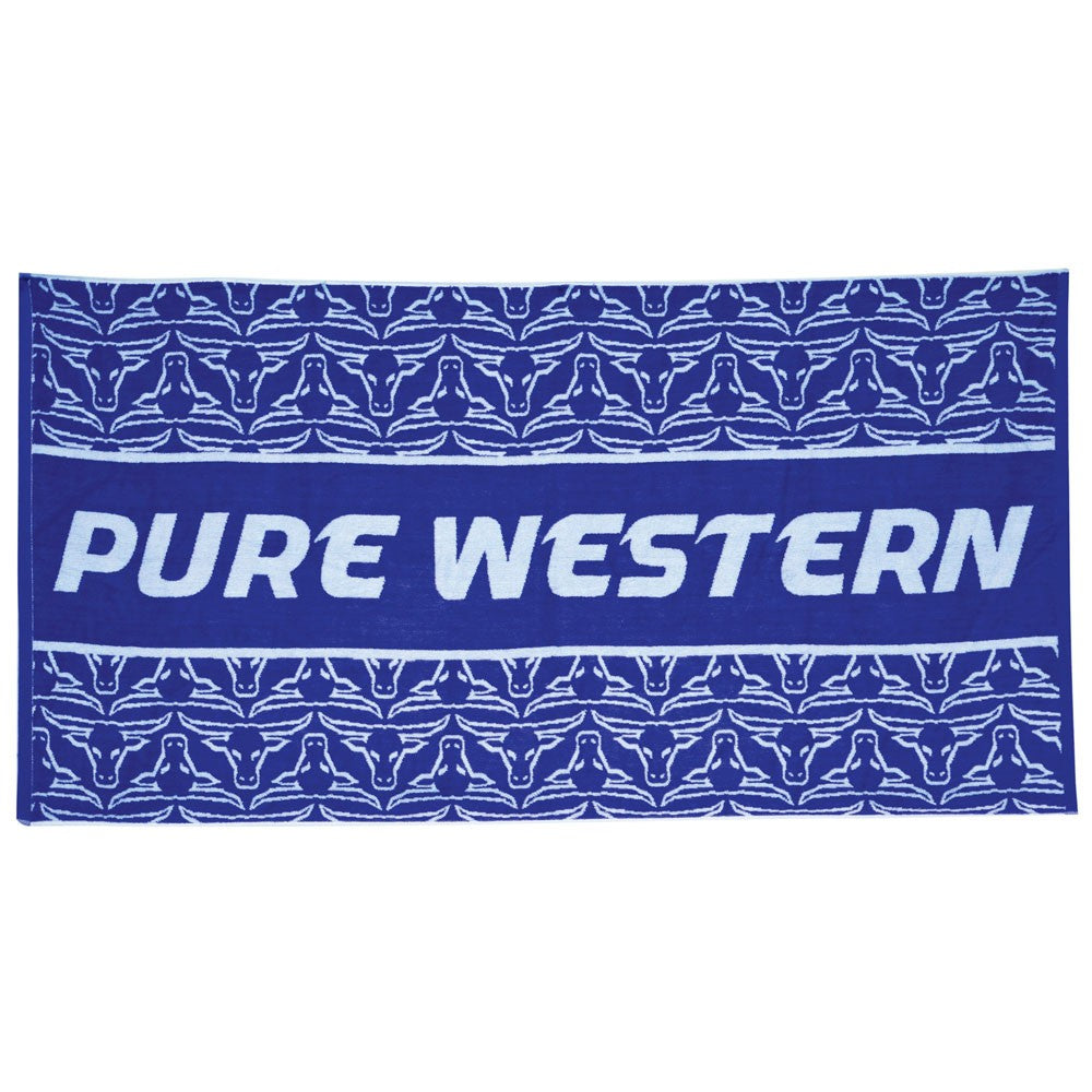 Giftware - Pure Western  Beach Towel Pink or Blue  BAMBOO