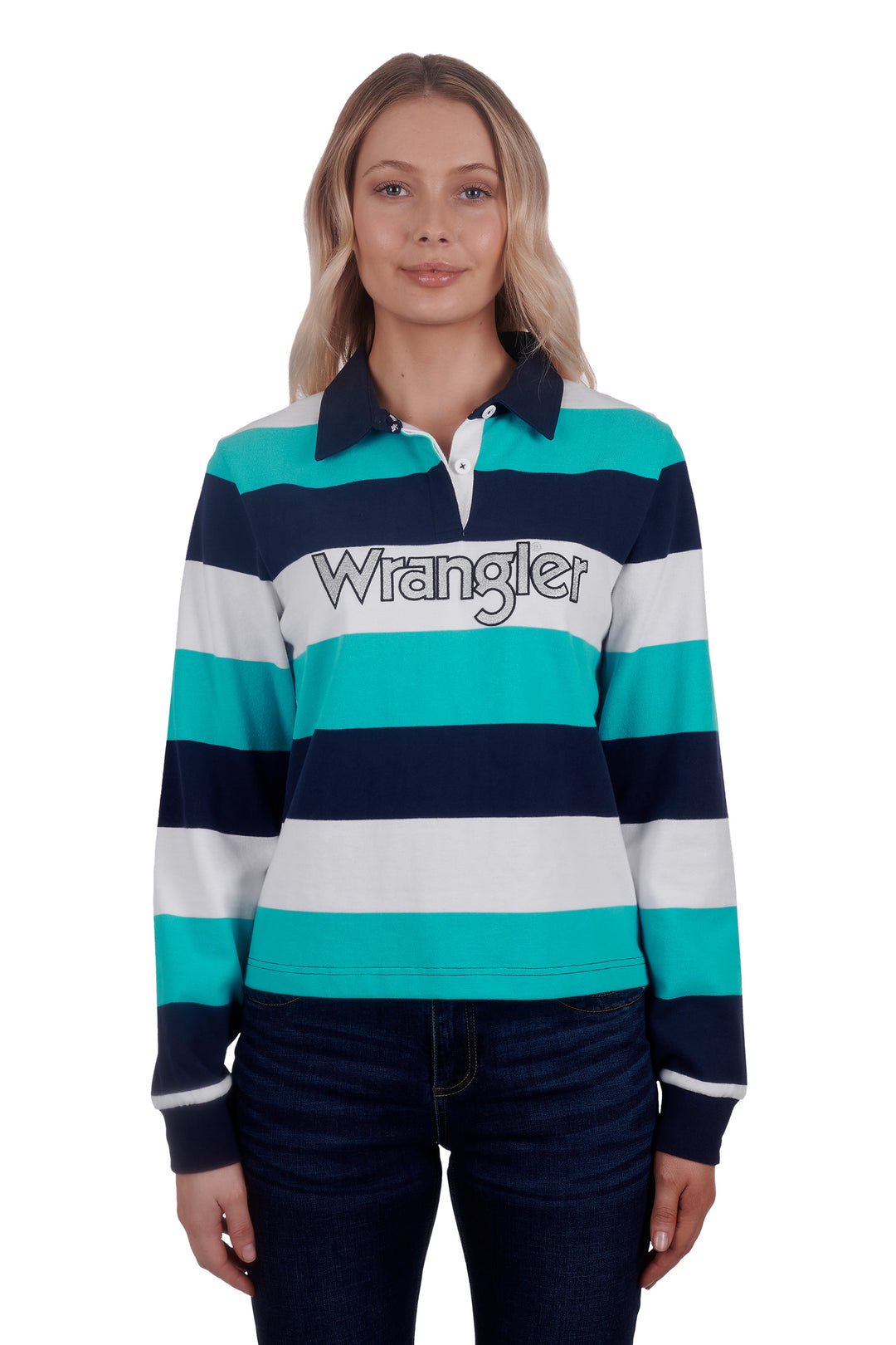 Wrangler Brianna Logo Rugby Top