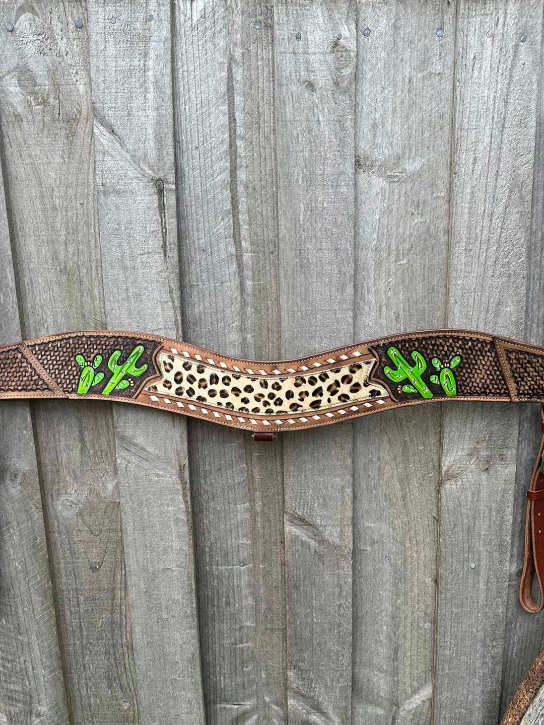 Tripping - Cactus Cheetah Breastcollar Breastplate