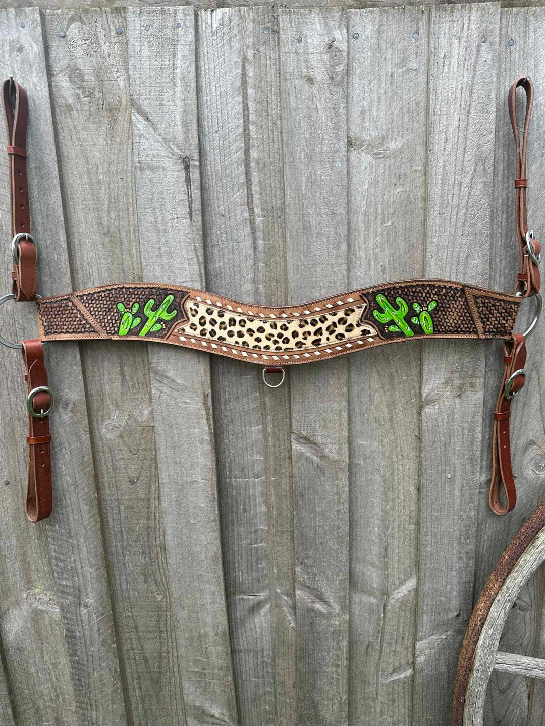 Tripping - Cactus Cheetah Breastcollar Breastplate