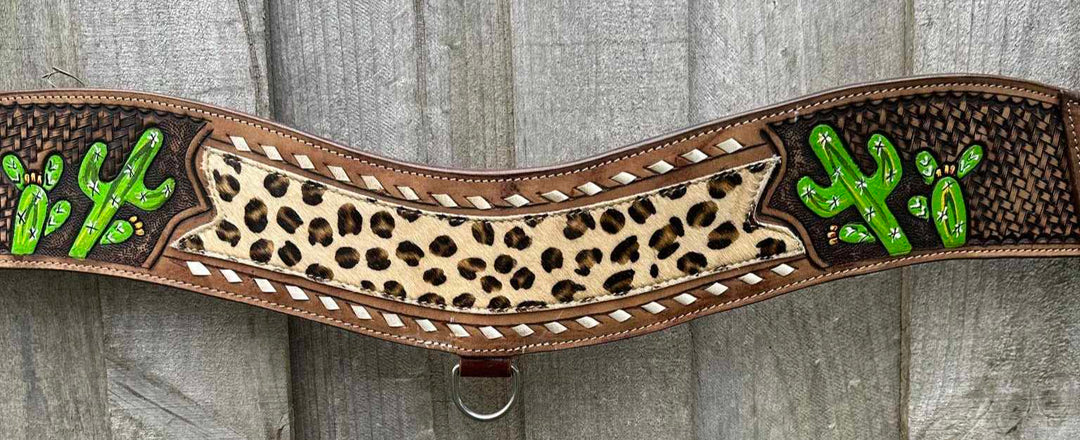 Tripping - Cactus Cheetah Breastcollar Breastplate