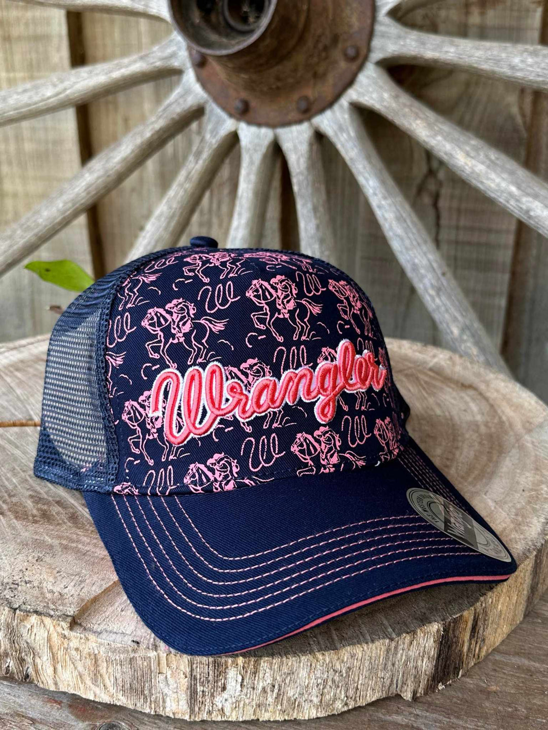 Wrangler Ladies Cowgirl Trucker Cap