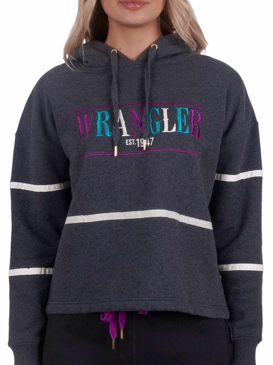 Wrangler Cathie LOGO  Pull Over Hoodie Jumper