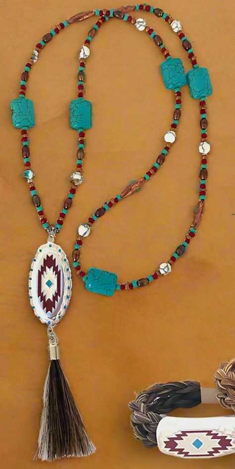 Jewellery - Genuine HH Western Necklace Taos Tassel