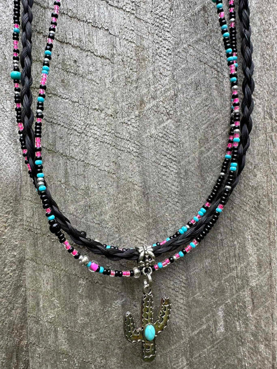 Jewellery - Genuine HH Western Necklace Midnight Cactus