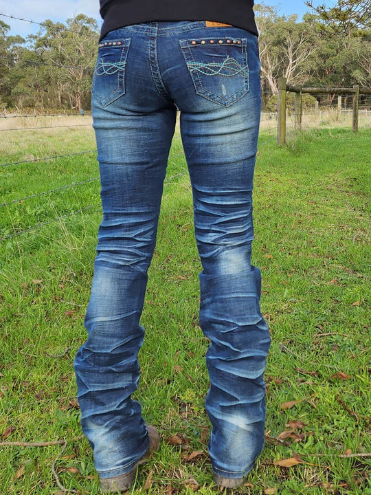 Cowgirl Tuff Wild Mustang Tuff Flex Jeans