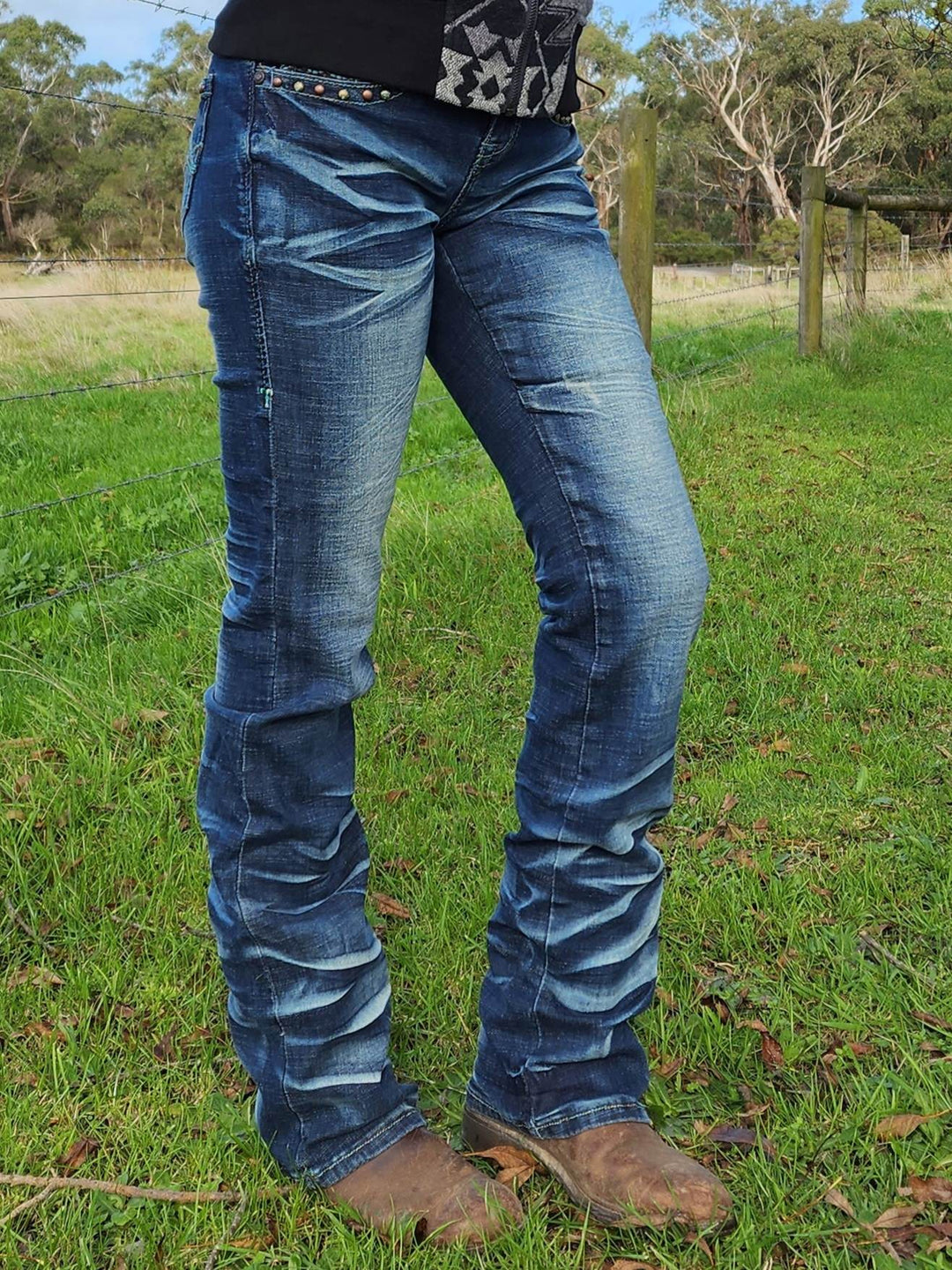 Cowgirl Tuff Wild Mustang Tuff Flex Jeans