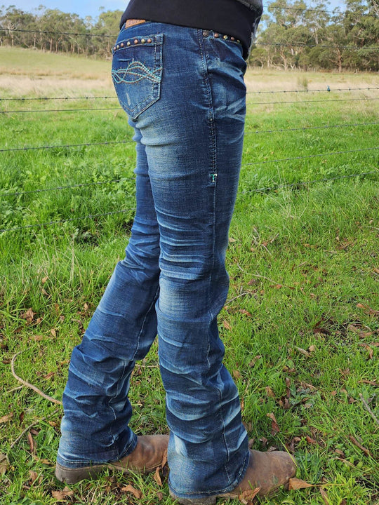 Cowgirl Tuff Wild Mustang Tuff Flex Jeans