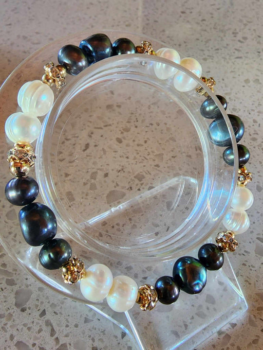 Jewellery - Pearl's & Gems By K Genuine Freshwater Pearl Bracelet