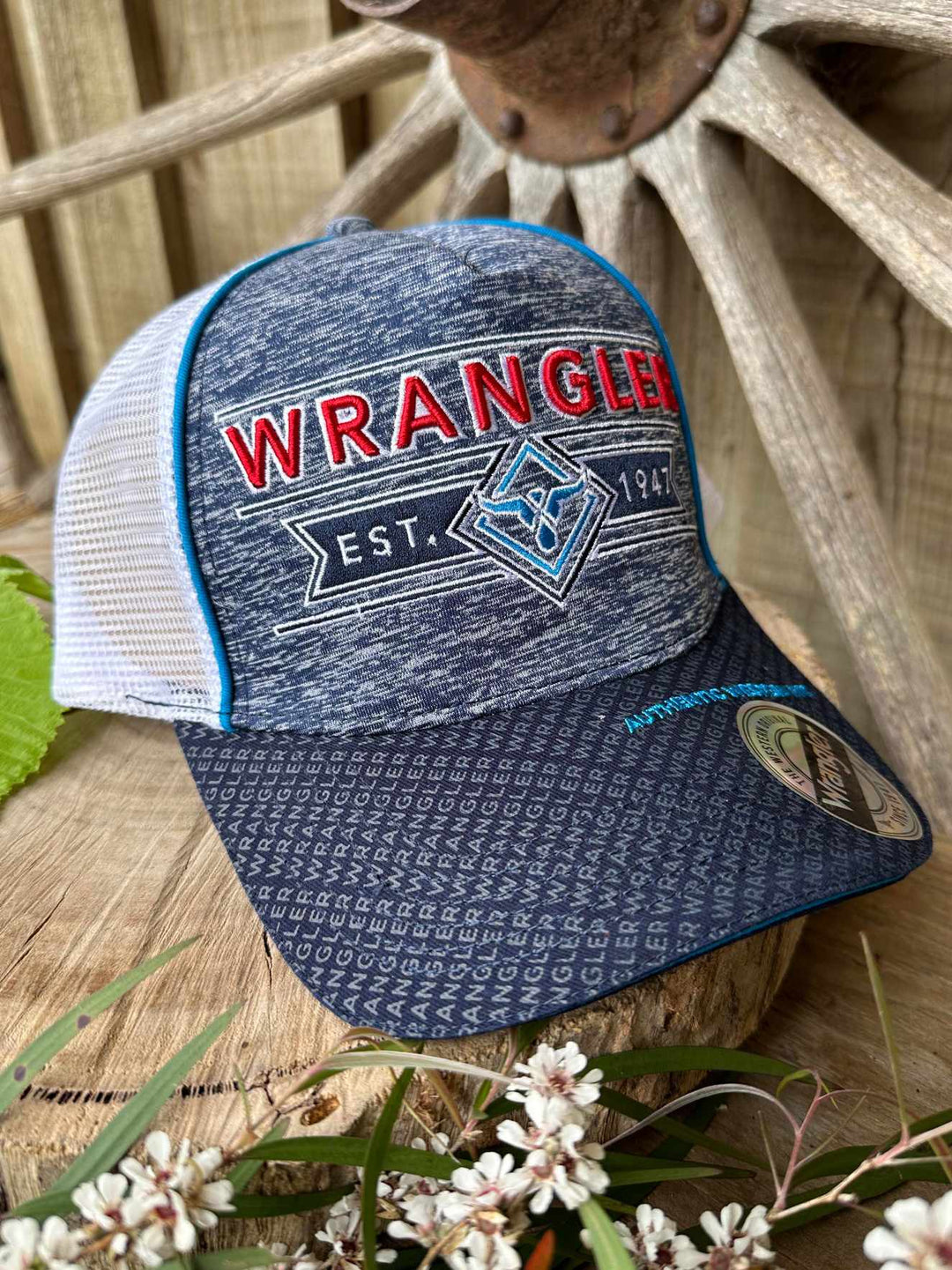 Wrangler Mens Franco Cap Navy Marle