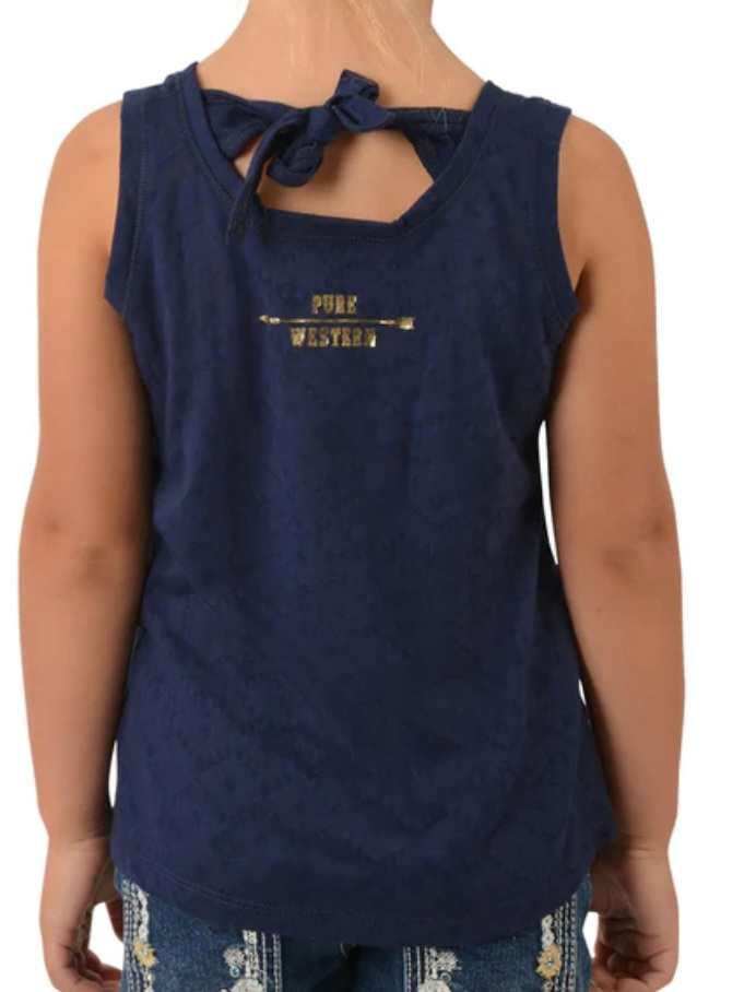 Top - Girls Pure Western Harriett Singlet  Size 8 or 12