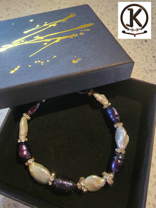 Jewellery - Pearl's & Gems By K Genuine Freshwater Pearl Bracelet