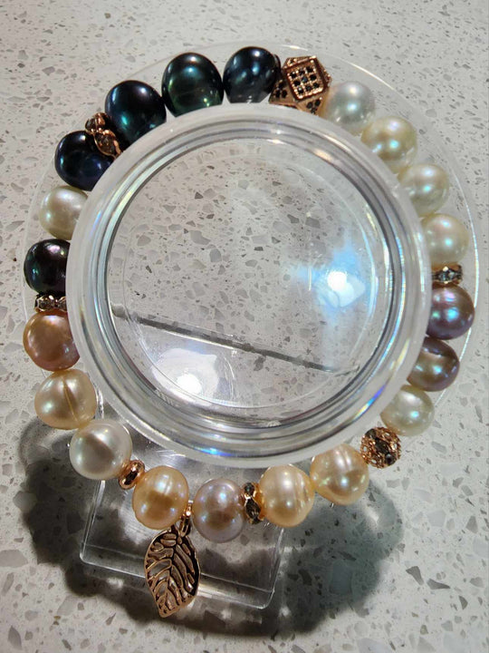 Jewellery - Genuine Multi Freshwater Pearl Bracelet