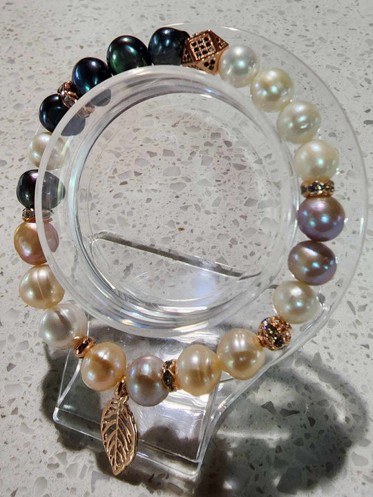 Jewellery - Genuine Multi Freshwater Pearl Bracelet