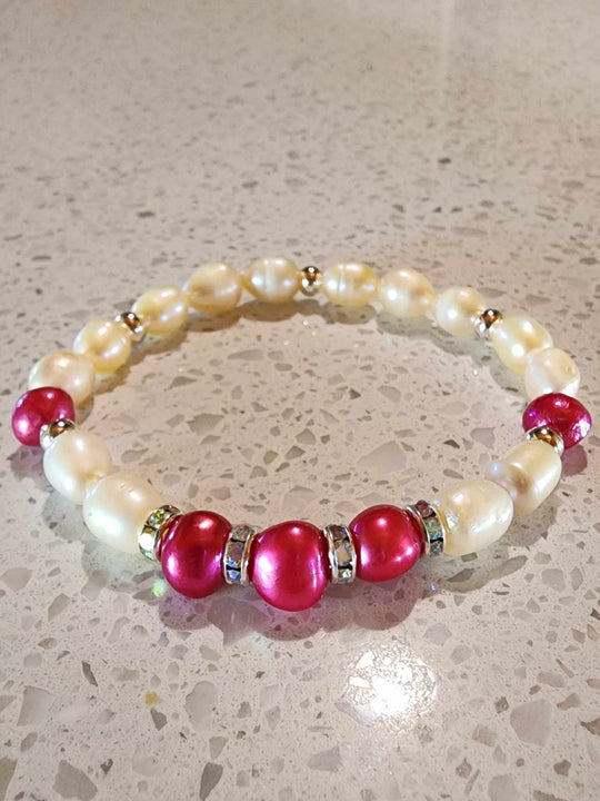 Jewellery - Pearl's & Gems By K Genuine Freshwater Pearl Bracelet