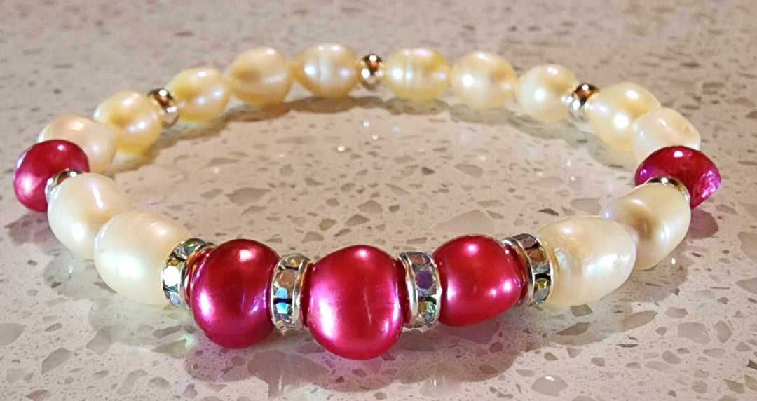 Jewellery - Pearl's & Gems By K Genuine Freshwater Pearl Bracelet