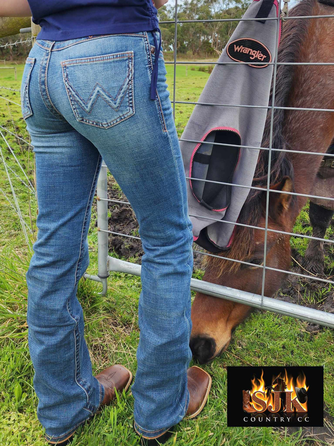 Wrangler Willow Rebecca Stretch Riding Jeans 34" Leg