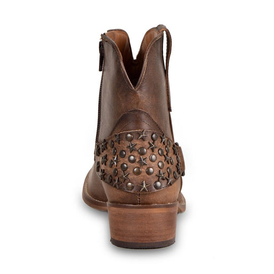 Bootie - Angel Dixie Genuine Leather Fashion Boots