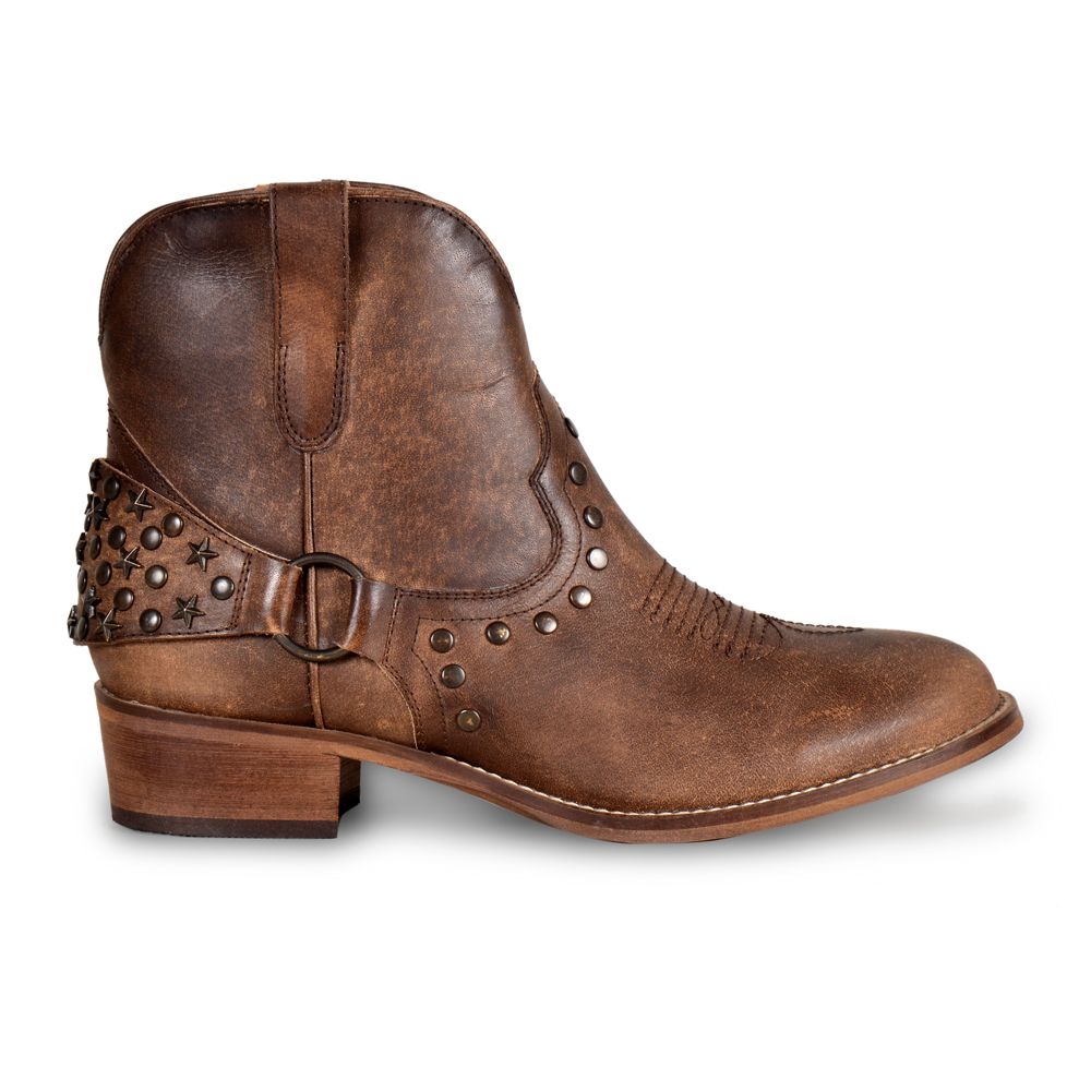 Bootie - Angel Dixie Genuine Leather Fashion Boots