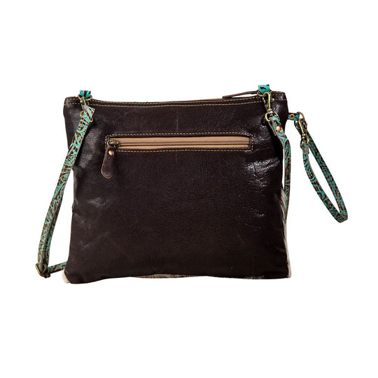 Western Hide  Embossed Leather Crossbody