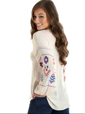 Wrangler USA Pheasant Flowy Top