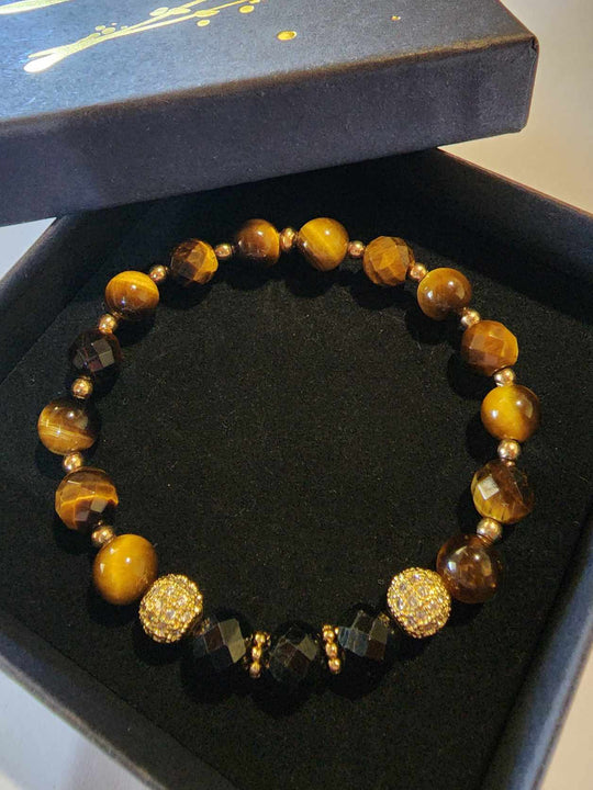 Jewellery - Genuine Tiger Eye Gemstone Bracelet