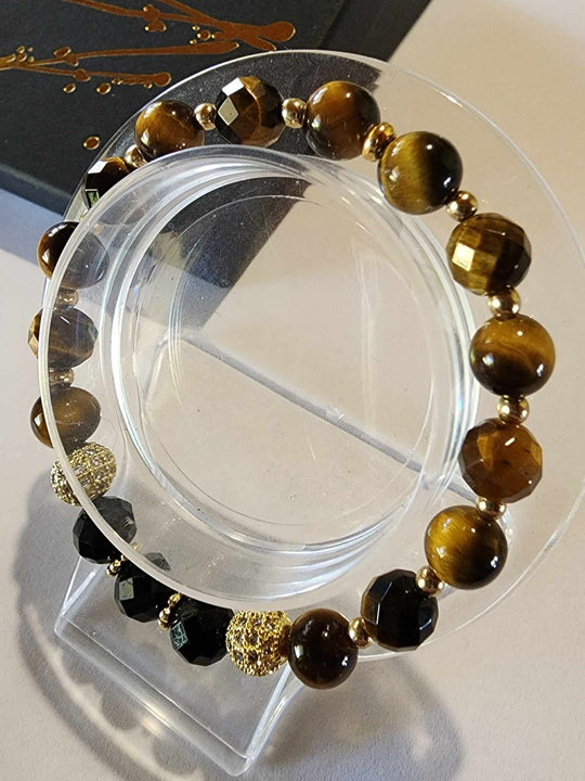 Jewellery - Genuine Tiger Eye Gemstone Bracelet