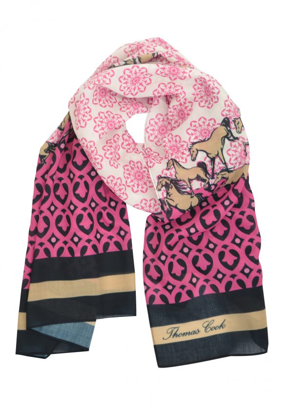 Thomas Cook Horse Print Scarf