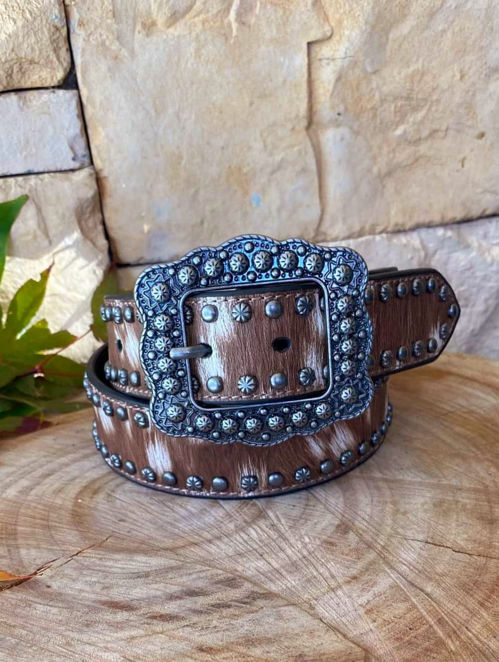 Angel Ranch Ladies Deer Print Belt