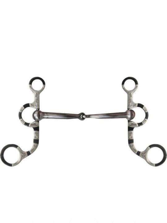 Bits - Western Show Snaffle Argentine Style 5.5" Mouth