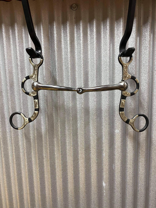 Bits - Western Show Snaffle Argentine Style 5.5" Mouth