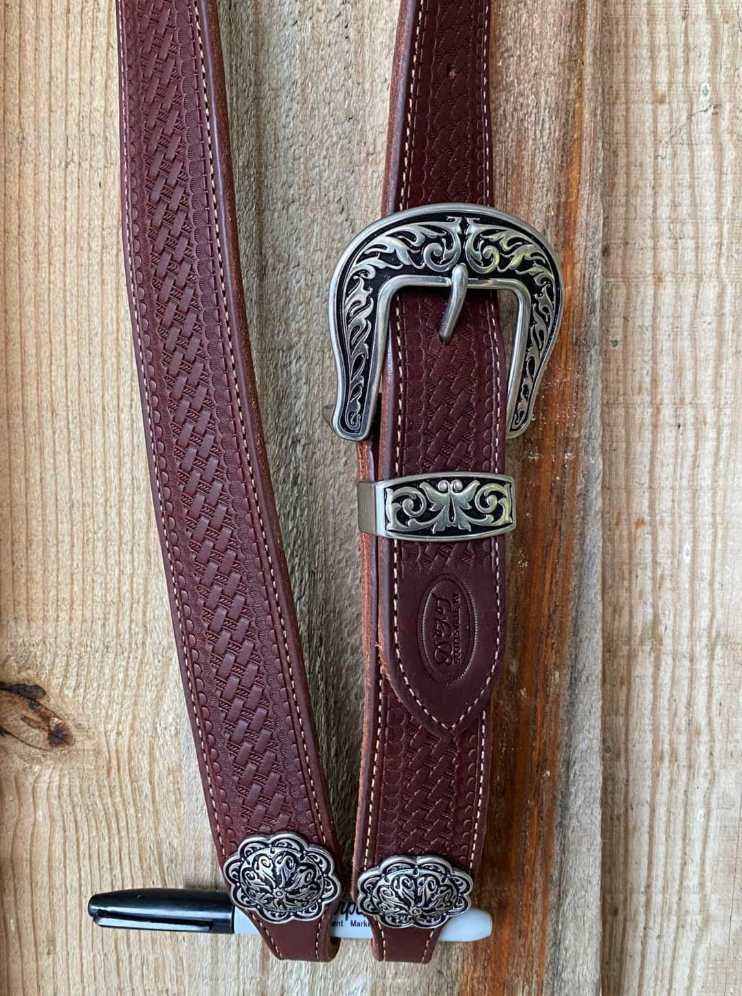 Western Bridle One Ear Show Belt Style High Quality Leather USA Made