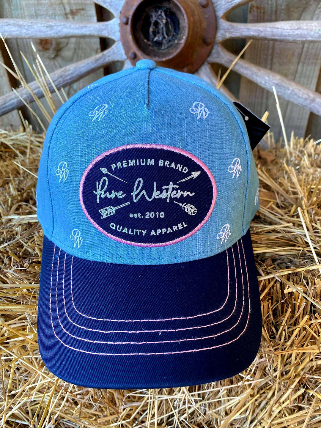 Pure Western Pixie Cap Denim Blue