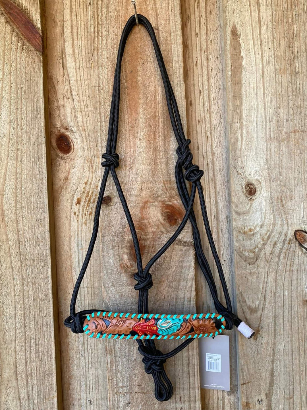 Halter - Rope Halter with Leather noseband