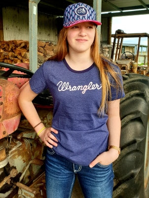 Tee - Girls Wrangler Tee Shirt Size 6