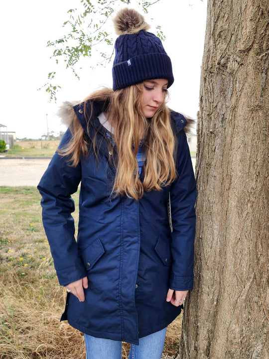 Outback Trading Luna Winter Jacket Navy - Waterproof  Size 1XL (16/18)