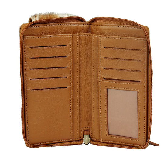 Western Hide & Leather Phone Wallet Purse