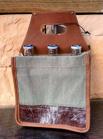 6-PACK BEER CADDY with  BEST FRIENDS logo