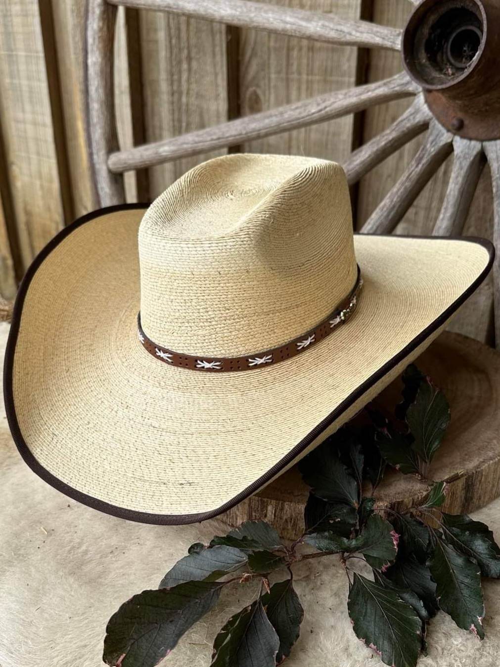 Wrangler Palmer Western Hat Palm Leaf