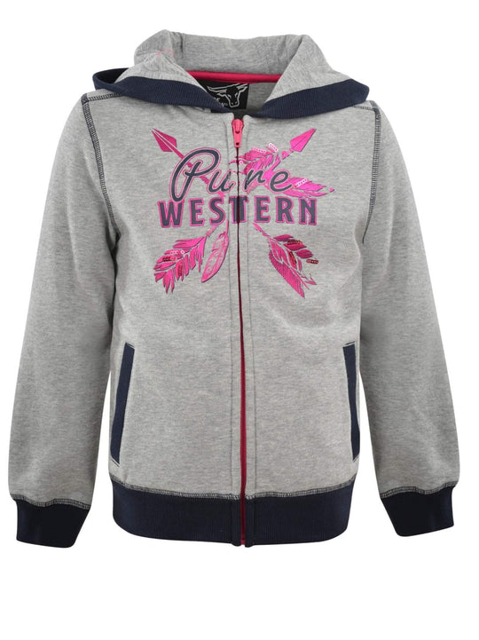 Jumper - Kids Pure Western Priscilla Hooded Jumper Size 8