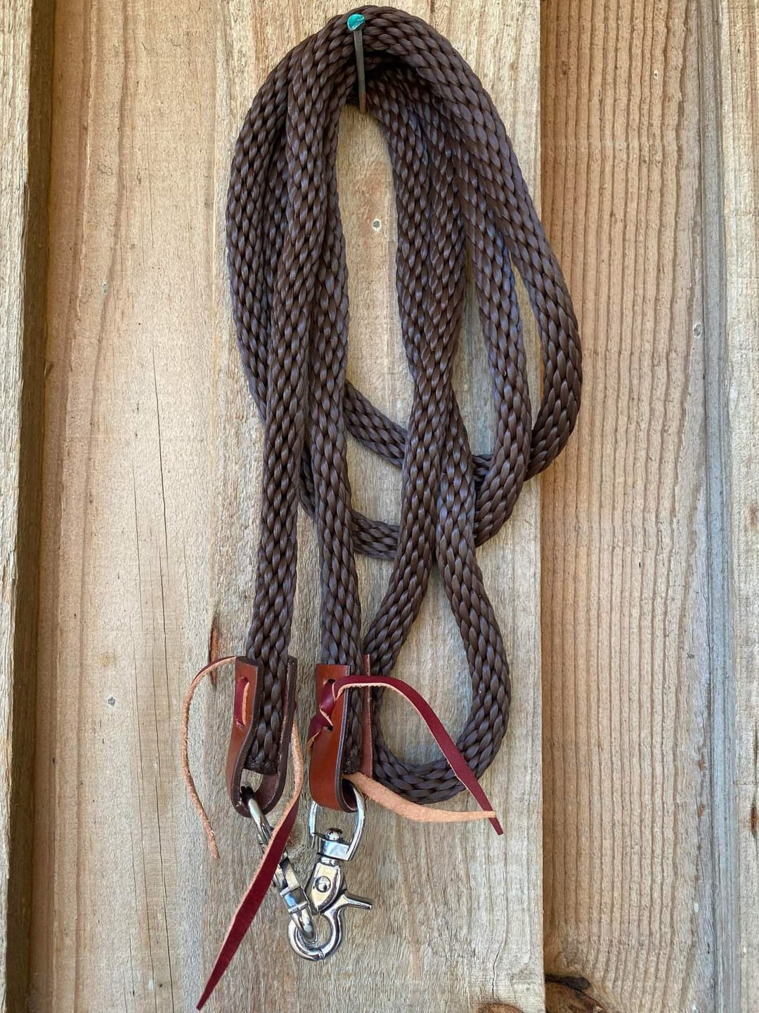 Reins -  8ft  Barrel Soft Nylon reins with scissor snap ends