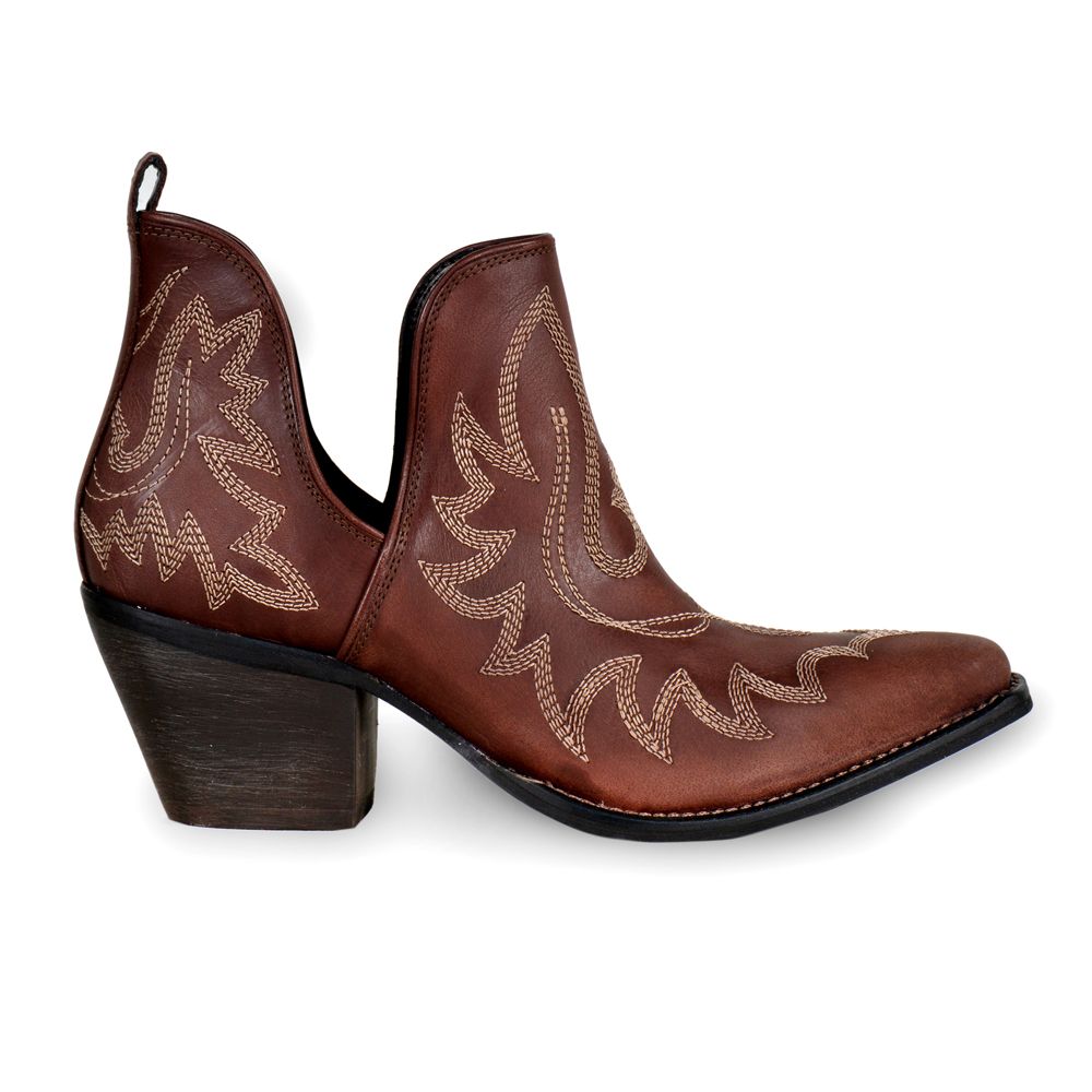 Bootie - Dixie Genuine Leather Fashion Boots