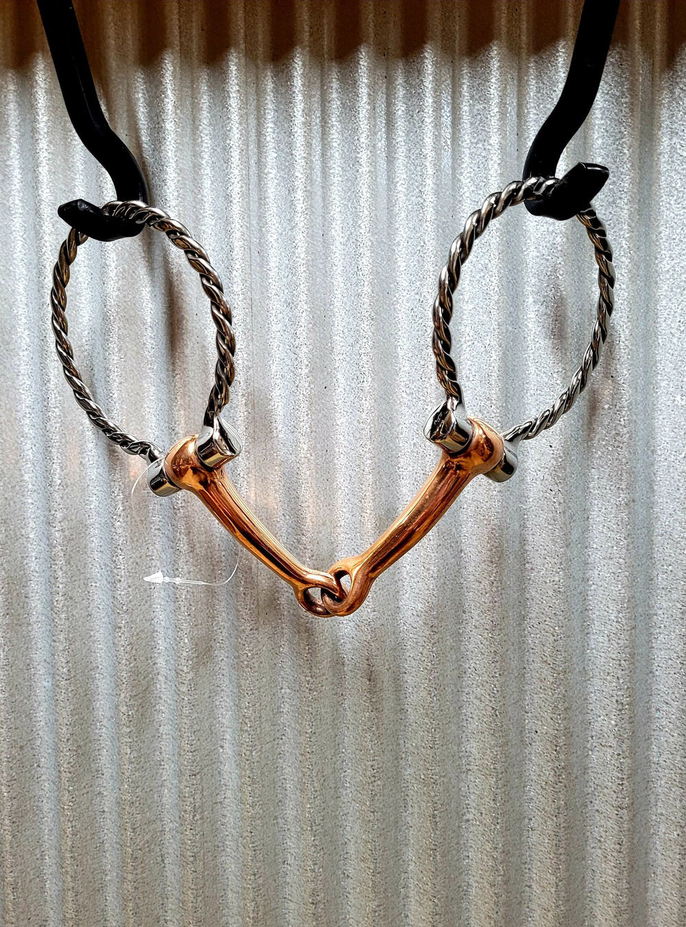 Bits - Stainless Steel & Copper D Ring Snaffle